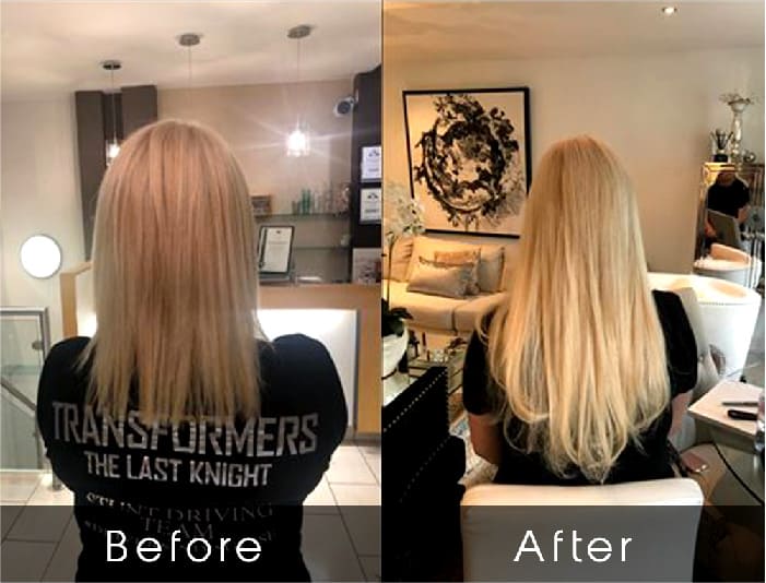 Tape Hair Extensions in Surrey