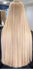 22” Russian tape hair extensions used 2 colours for perfect blending