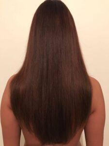18” Tape hair extensions using one colour Russian virgin hair image
