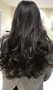 18” Tape hair extensions using one colour full head Russian virgin hair image